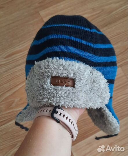 Шапка для мальчика Kerry 54р. зимняя