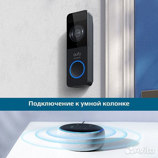 Домофон внешний Eufy Slim 1080p E8220311 BK