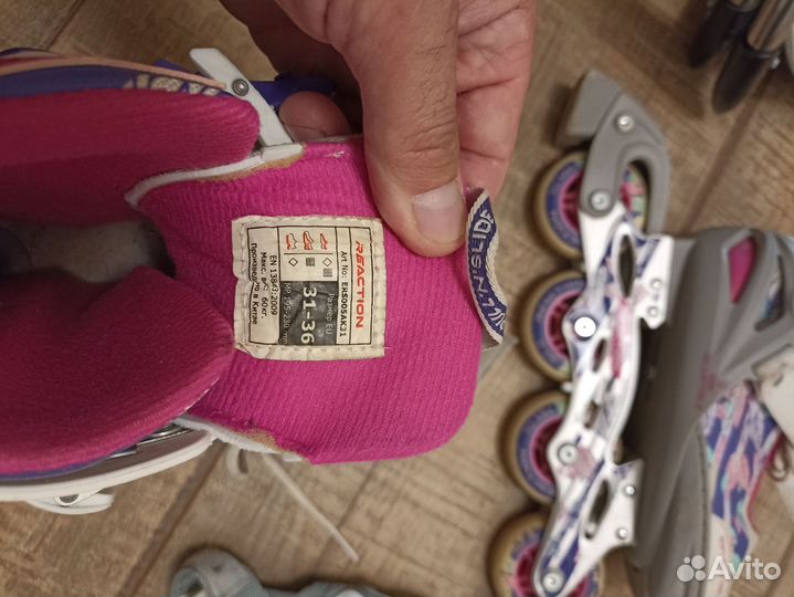 Детские ролики и защита