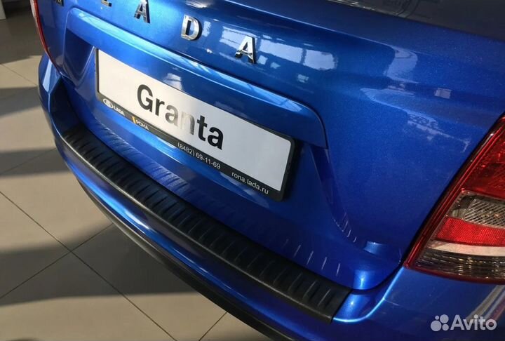 Накладка на задний бампер Ваз-lada