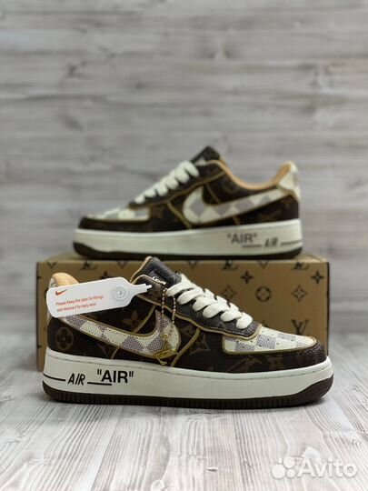 Кроссовки Nike Air Force 1 x Louis Vuitton