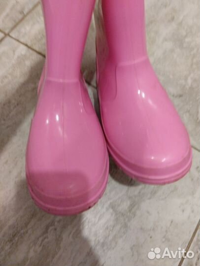 Детские резиновые сапоги
