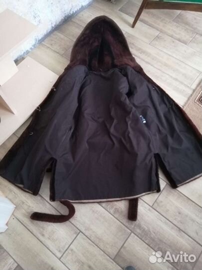 Мутоновый полушубок