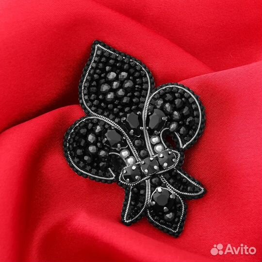 Брошь орден русноц роботы из страз