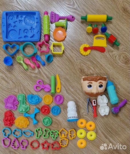 Цена за всё. Наборы для play-doh плей до/ формочки
