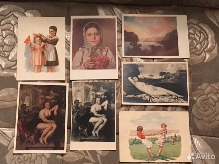 Коллекция почтовых карточек