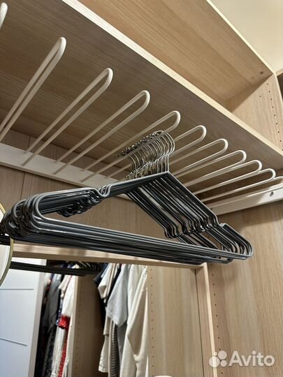 Вешалки плечики kuhenlend серый с покрытием