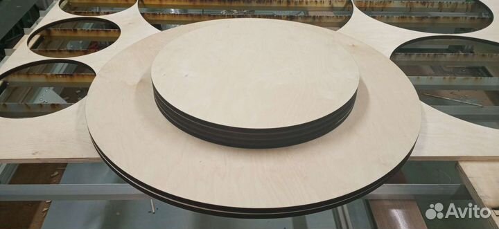 Лазерная резка фанеры большого размера