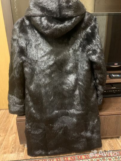 Шуба из стриженной нутрии