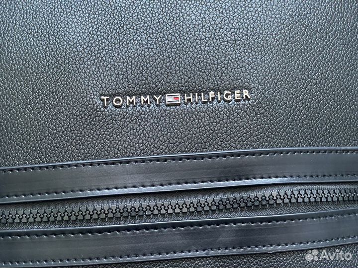 Рюкзак кожаный Tommy Hilfiger