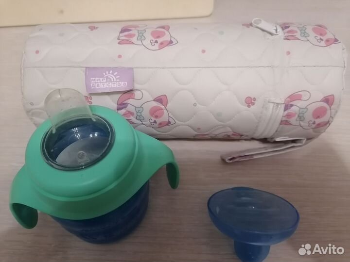 Philips avent поильник и термосумка для бутылочки