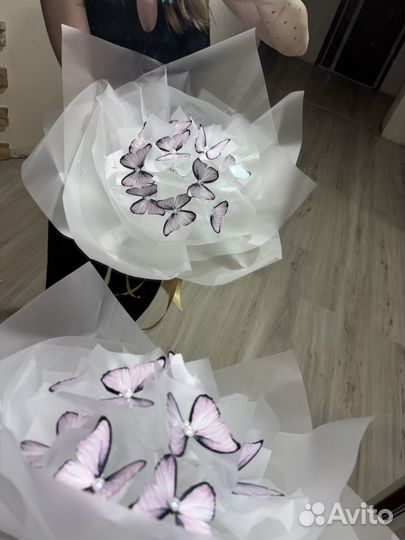 Мини букет из бабочек