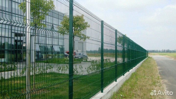 Забор 3D шов без сварки