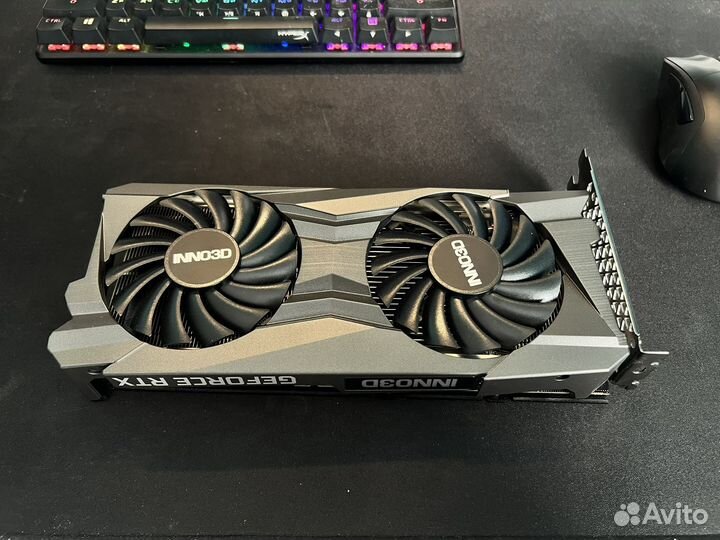 Видеокарта RTX 3050 inno3D 8GB