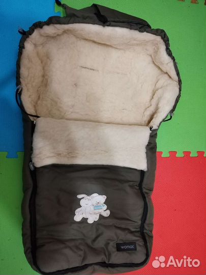 Зимний конверт в коляску womar