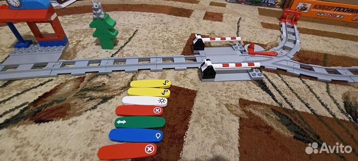 Lego duplo поезд на паровой тяге
