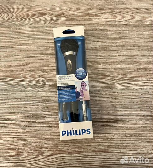 Новый Микрофон Philips sbcmd650/00