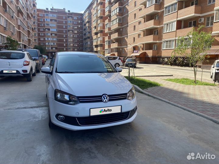 Volkswagen Polo 1.6 AT, 2014, 176 000 км