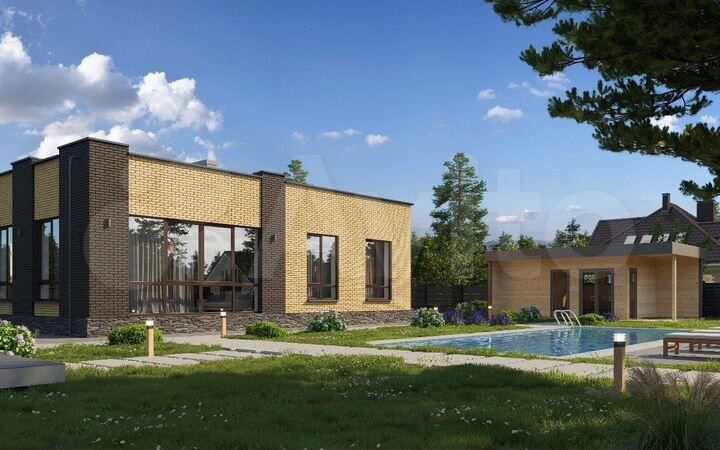 Дом 155 м² на участке 10 сот.