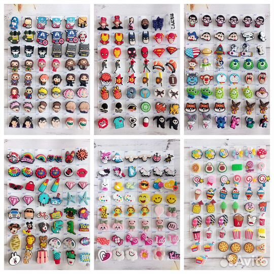 Джиббитсы для crocs и аналогов