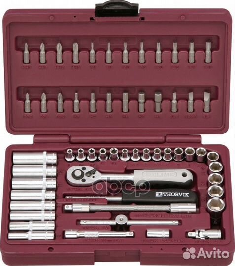 Набор инструмента 1/4 DR, 57 предметов UTS0057