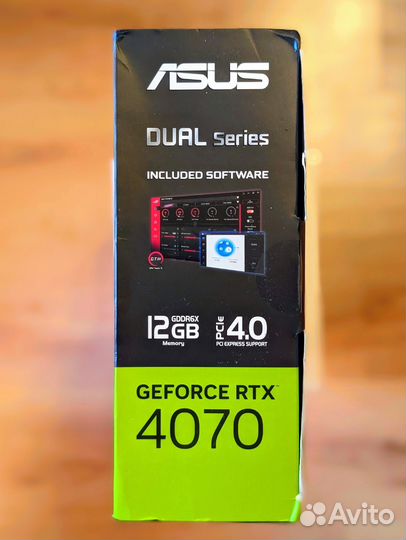 Asus RTX 4070 Dual 12GB GeForce