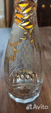 Хрустальный кувшин с крышкой