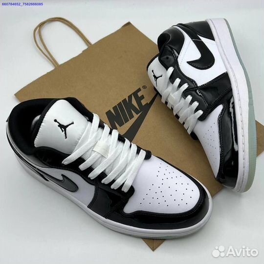 Кроссовки Nike Air Jordan 1 Low Concord (Арт.52459)