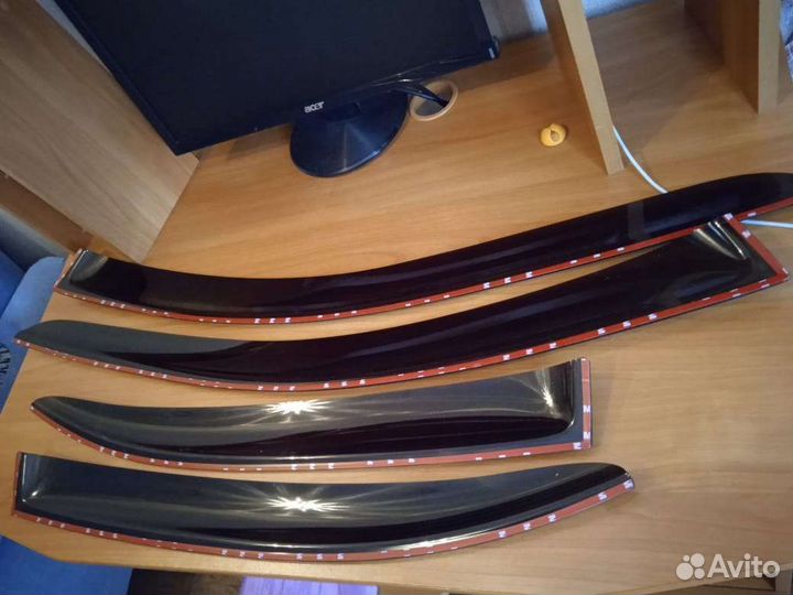 Дефлекторы окон volkswagen polo liftback 2020