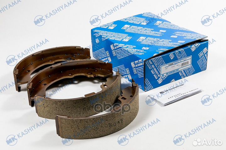 Колодки тормозные барабанные, задние K6686 MK