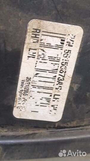 Фара (передняя) Jeep Grand Cherokee, 2005