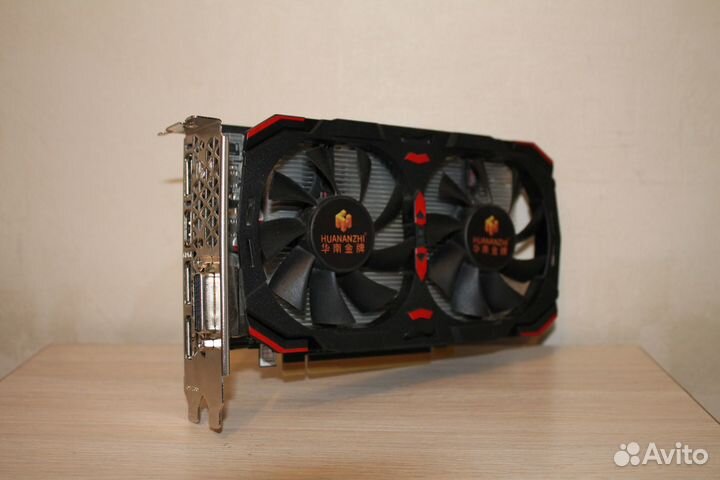 Видеокарта Huananzhi GTX 1060 6GB Gaming X2