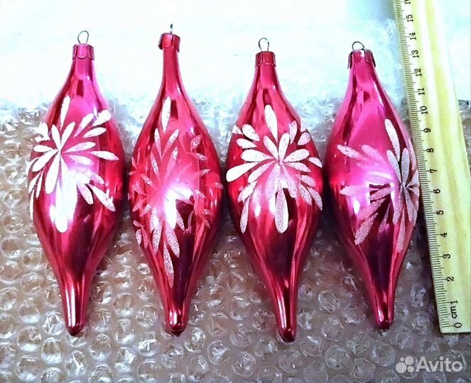 Елочные игрушки, много разных, периода СССР