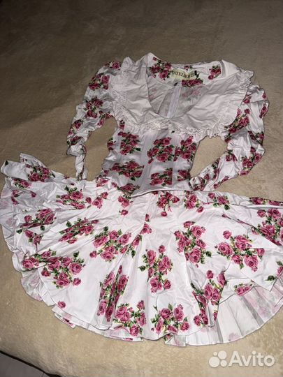 Платье женское корсетное