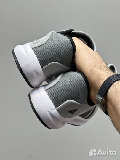 Кроссовки Adidas clima cool серые 4