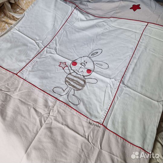 Бортики в кроватку 60х120+ пододеяльник,Италия