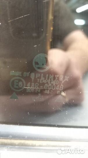 Форточка задняя левая Skoda Fabia 1 хэтчбек 2003