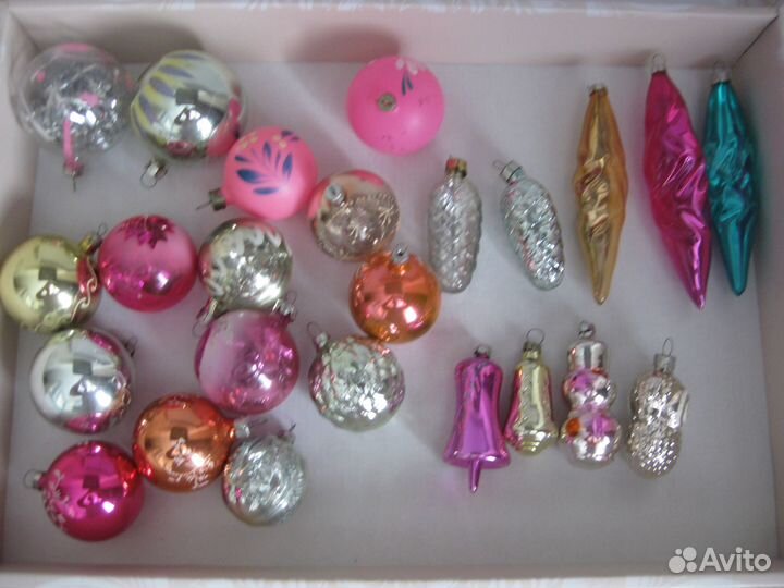 Елочные игрушки СССР