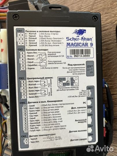 Автосигнализация sher-khan