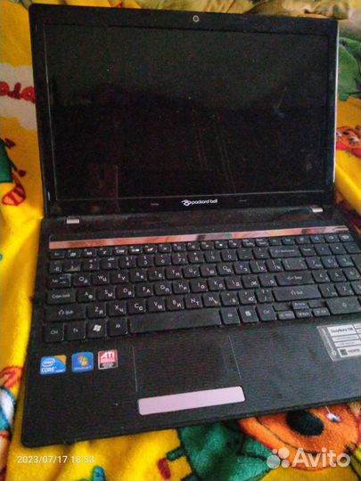 Ноутбук Packard Bell (Intel core i3 DDR3 3Gb