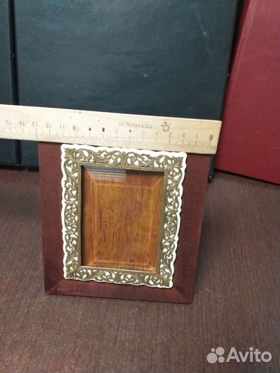 Фоторамка из серебра 84рп. Клеймо К.Ф