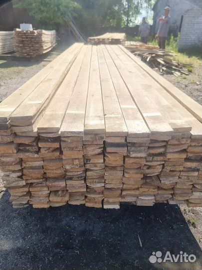 Доска обрезная естественной влажности (2-4 сорт)
