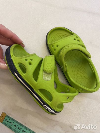 Детские сандали, мокасины, сапоги crocs kapika