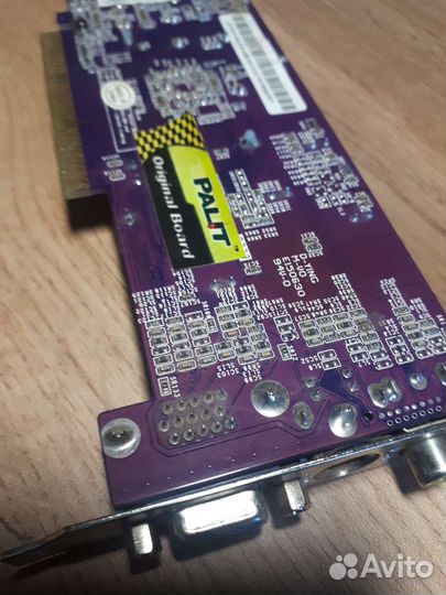 Видеокарта geforcemx 440 8 x 64mb разъём AGP