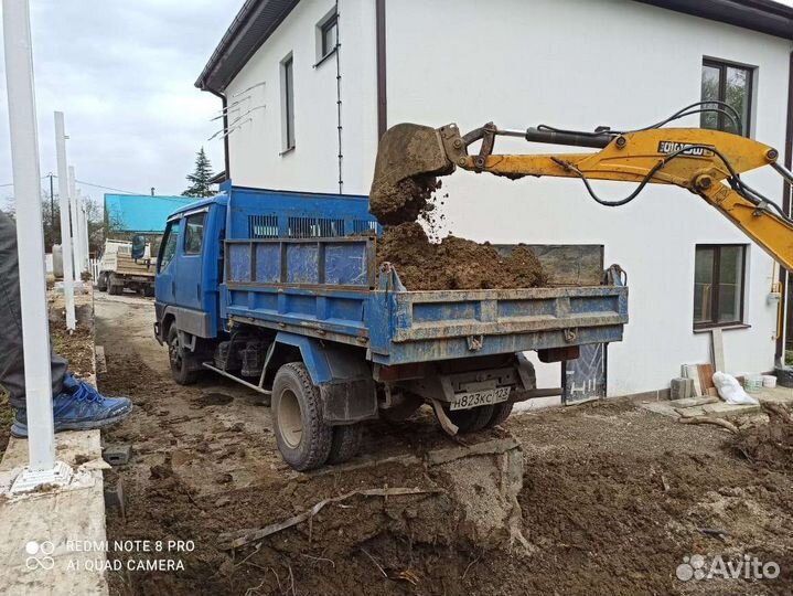 Вывоз мусора, вывоз боя 5т самосвал