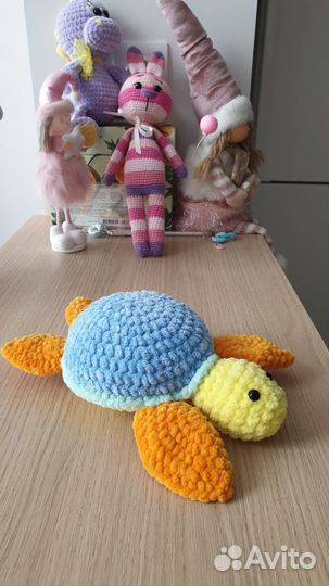 Вязаные игрушки ручной работы