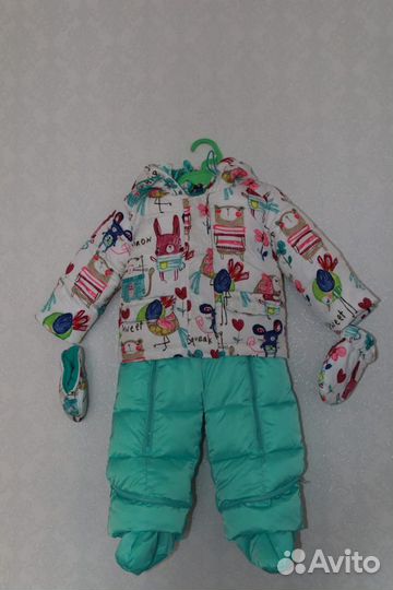 Зимний комбинезон для девочки
