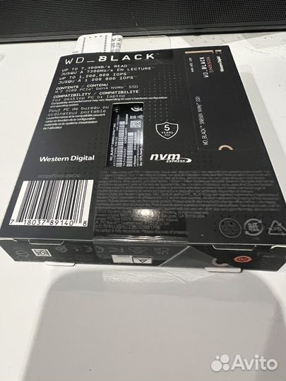 Ssd M.2 2280 2tb WD Black sn850x