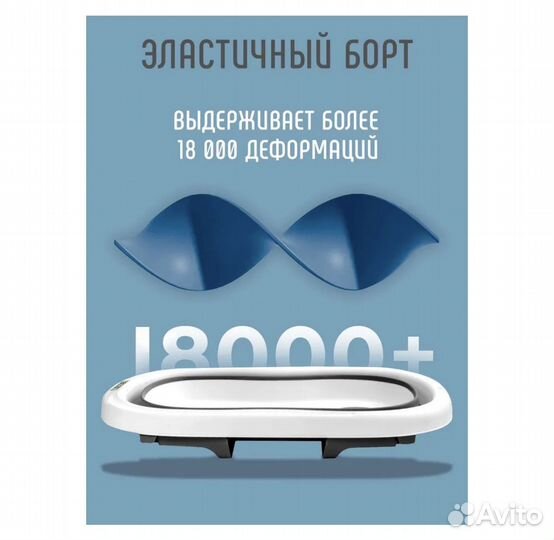 Ванночка складная с матрасиком