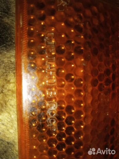 Стекло поворотника на ниву